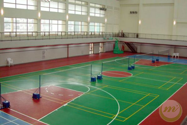 硅PU球场地坪