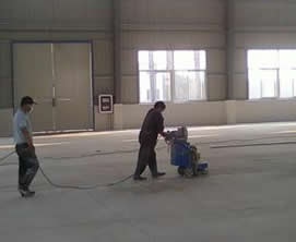 环氧地面打磨
